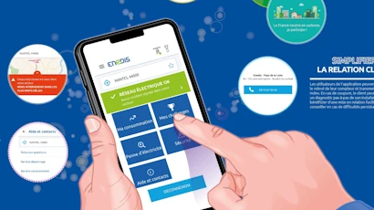 Enedis - Présentation smartphone